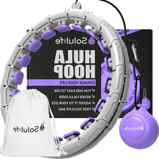 Nieuwe Hoelahoep Fitness Voor Sport Thuis - Eenvoudig Te Bedienen Fitnessband Met Verstelbare Maat Voor Volwassenen Kinderen En Beginners Houla Hop Comfortabel En Stil Roze Hula Hoop