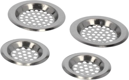 Igoods Gootsteenzeefjes - Gootsteenfilter - Gootsteenzeven - RVS