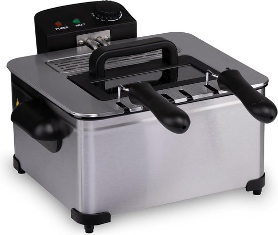 Dubbele tank gasfriteuse - 10L/20L/30L multifunctionele commerciële Dubbele tank gasfriteuse - 10L/20L/30L multifunctionele commerciële