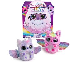 foto van Hatchimals Alive - Mystery Hatch Pufficorn - Interactief verrassingsspeelgoed in een ei met mist, lichtjes en geluiden