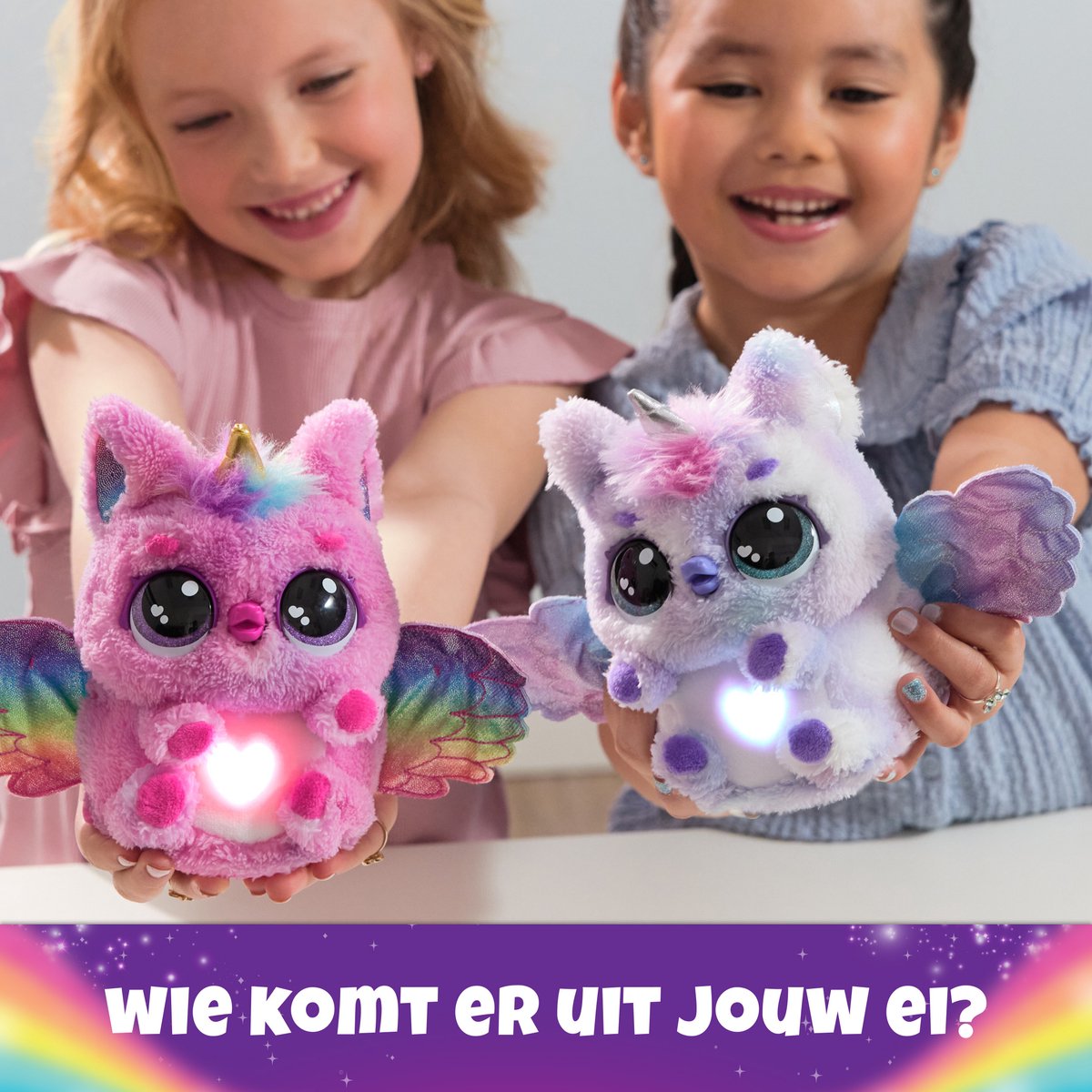 Hatchimals Alive - Mystery Hatch Pufficorn - Interactief verrassingsspeelgoed in een ei met mist, lichtjes en geluiden — afbeelding 10