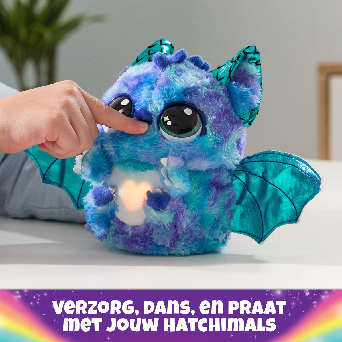 Hatchimals Alive - Mystery Hatch Draggle - Interactief verrassingsspeelgoed in een ei met mist, lichtjes en geluiden — afbeelding 12