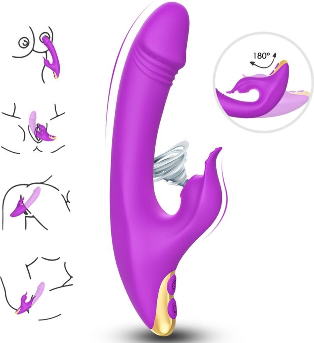 Goedkoopste ARMONY - AMANT LIKKEN VIBRERENDE CLITORIS & G-SPOT PAARS | VIBRATOR | CLITORIS VIBRATOR | RABBIT VIBRATOR | SEKSSPEELTJES VOOR VROUW | SEX TOYS VOOR VROUW | CLITORIS STIMULATOR