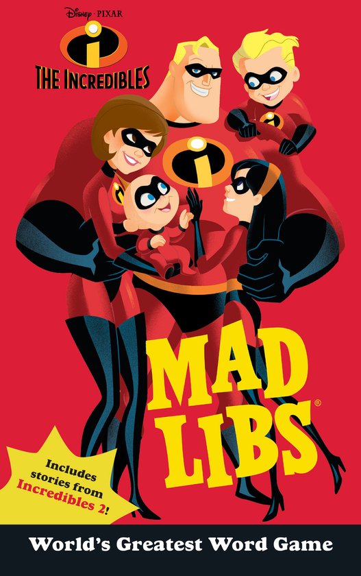Mad Libs-The Incredibles Mad Libs