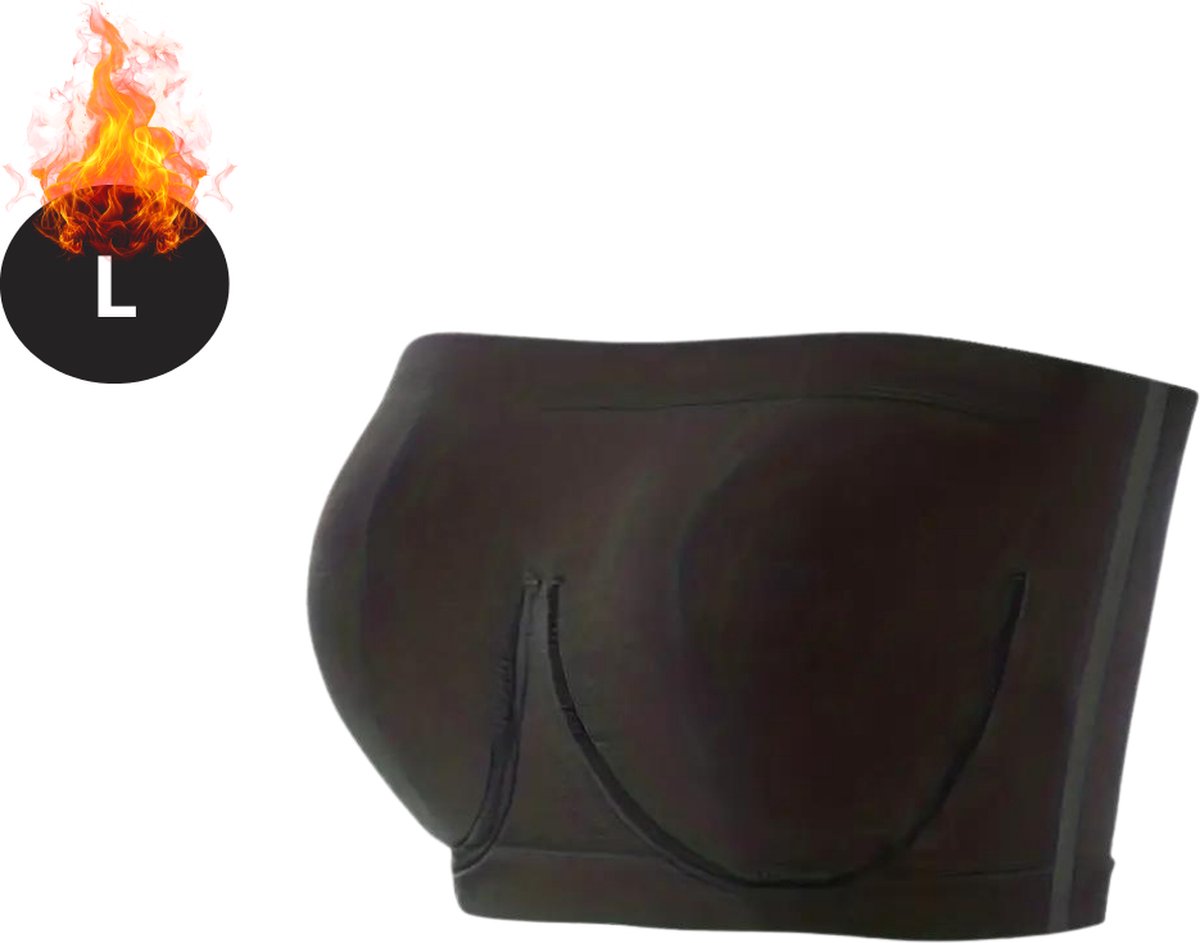 Nivard BH Zonder Beugel - Zonder Bandjes - Push-up Bh's - Comfort Beha - Comfortabel - Sterk - Zwart