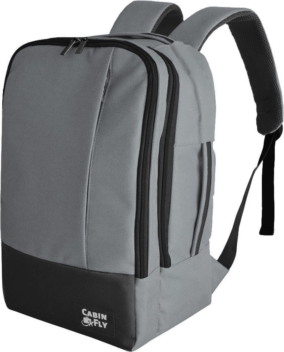 CabinFly - Bellanca - 40 x 20 x 25 - KLM, AirFrance, British Airways, SAS, Finnair, Turkish Airlines, TAP - Cabin Bag - 40x20x25cm - Rugzak - Handbagage 18 Liter
