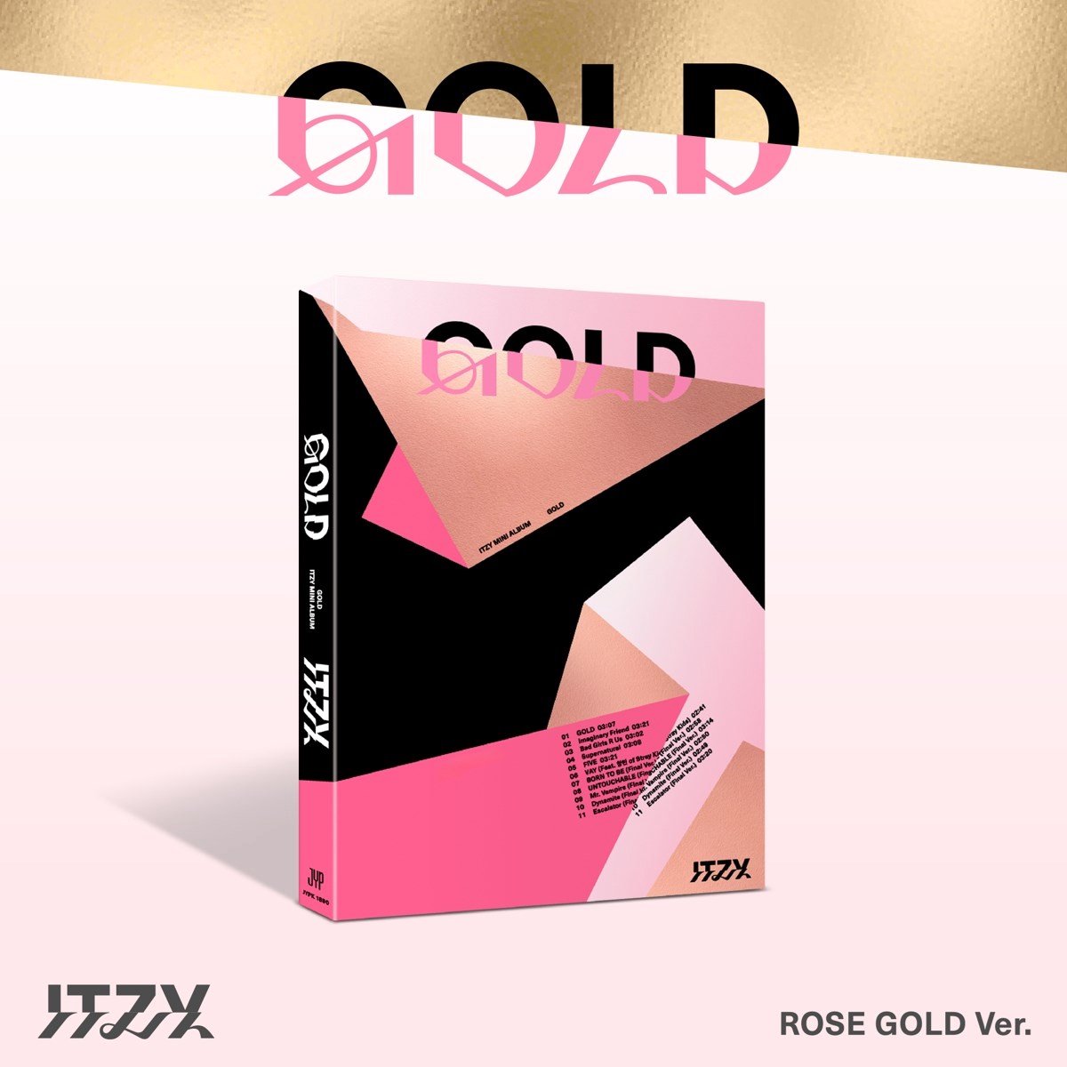 Itzy - Gold (CD) (Rose Gold Version)