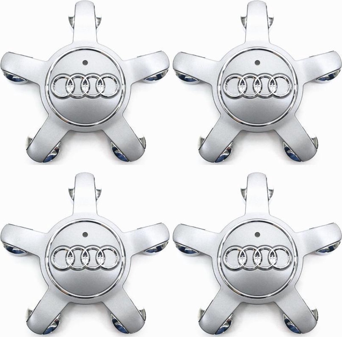 Audi naafkappen set van 4 - 8R0601165 - naafdoppen - wieldoppen 