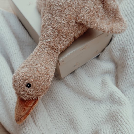 Flow Amsterdam - Peluche battement de coeur rechargeable - Liva Brown - Bruit White - Battement de coeur - Son de respiration