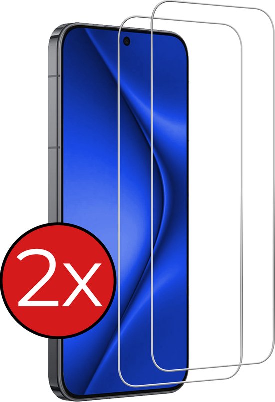 Protecteur d'écran adapté pour Huawei Pura 70 Ultra Glas de protection d'écran en Tempered Glass trempé - Protecteur d'écran adapté pour Huawei Pura 70 Ultra protecteur d'écran - 2 paquets
