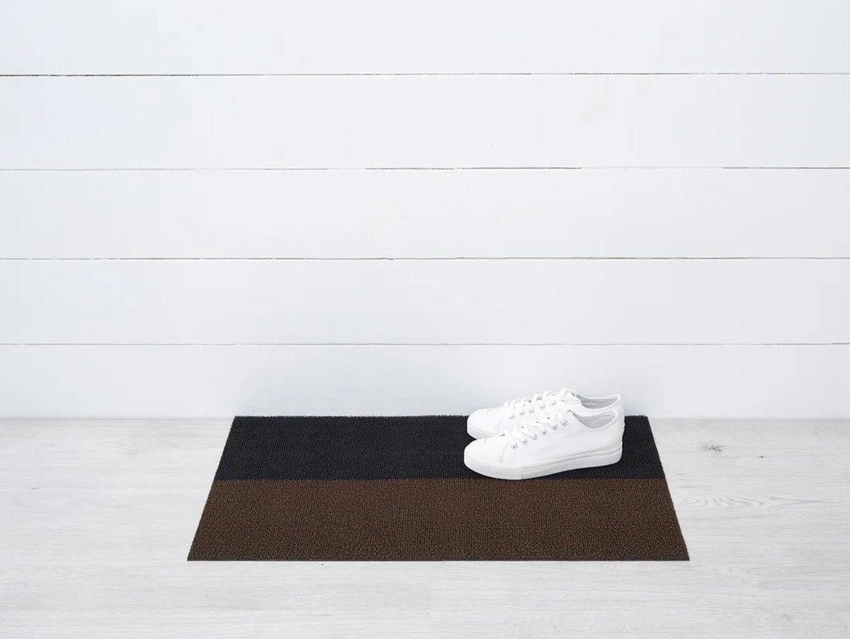 Chilewich Deurmat-Duo-Stripe-Mocha