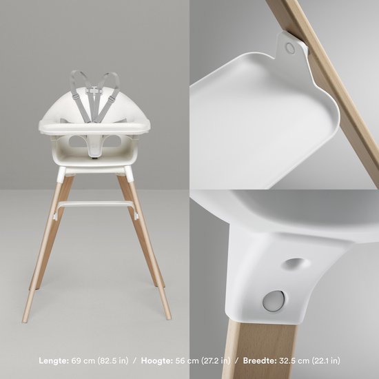 Stokke Clikk Kinderstoel - White van Stokke — afbeelding 4