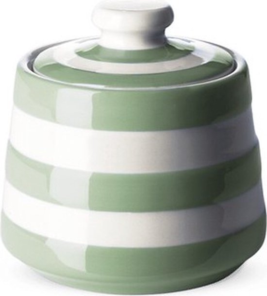 Cornishware Willow Green suikerpot - Handbeschilderde suikerpot ...