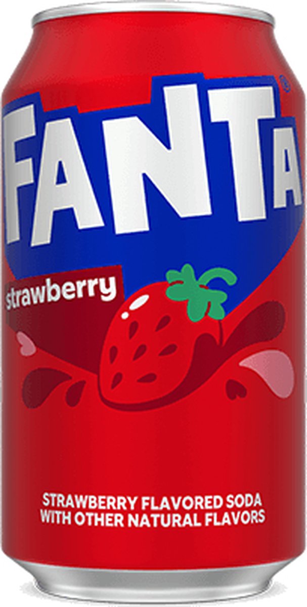 Fanta Strawberry USA 12 x 355 ml