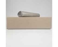 Transparante Vuilniszakken 60 Liter | 400 Zakken | 100% Gerecycled LDPE | T50 | 60x90 cm - VLAREMA-proof, Transparante Afvalzakken 60 Liter, Sterke Vuilniszakken 60 Liter