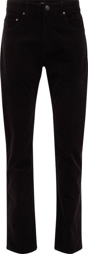 JJ Rebel Herenbroek Jrebmichael Slim Corduroy, zwart, 34W / 36L