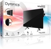 Dyronics Smart Infrarood paneel - Glas - Smart APP - 600 Watt Verwarming - energie zuinig