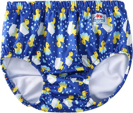 Couche de bain imperméable pour incontinence - Adultes - Taille unique - Imprimé Happy duck - Nager - Couche adulte - Sous-vêtements
