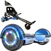 Bol.com Ampes Hoverboard - Bluetooth Speaker - 24V 4.0 Ah Accu - Oxboard - 12 km/h - UL2272 Gecertificeerd - LED Verlichting - A... aanbieding