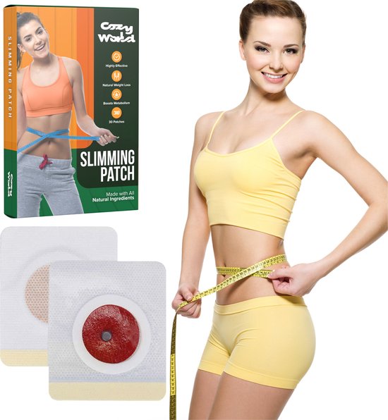 Cosy World - Pansements amincissants - 30 stickers - Cure détox - Brûleur de graisse - Detox - Patch Nombril - Patchs Minceur