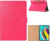 Boekmodel Hoesje Samsung Galaxy Tab S5e - Roze