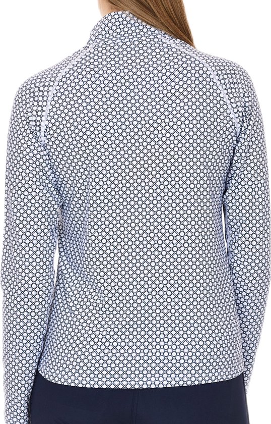 Func Factory dames Longsleeve Shirley navy print maat 46 van Func Factory — afbeelding 4