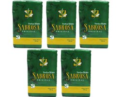 Yerba Mate Thee Sabrosa Multipak 5 x 250 Gram