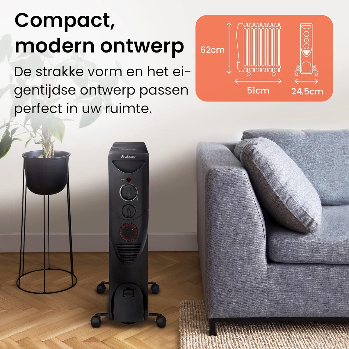 Elektrische radiator met olie huishoudelijke apparatuur kopen? | Korting tot 48