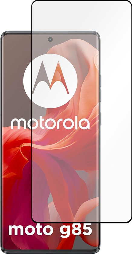 Cazy Screenprotector geschikt voor Motorola Moto G85 - Screenprotector Full Cover Gehard Glas