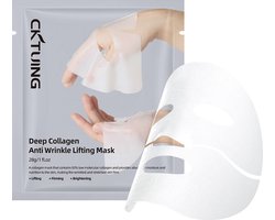 Collageen gezichtsmasker - Overnight masker - Strakke huid - Jonge huid - Tegen rimpels - Nachtmasker - Slaapmasker - Voedend masker - Gezicht - Hoofdhuid - Glycerin - Hyaluronic Acid - Niacinamide - Vitamin E