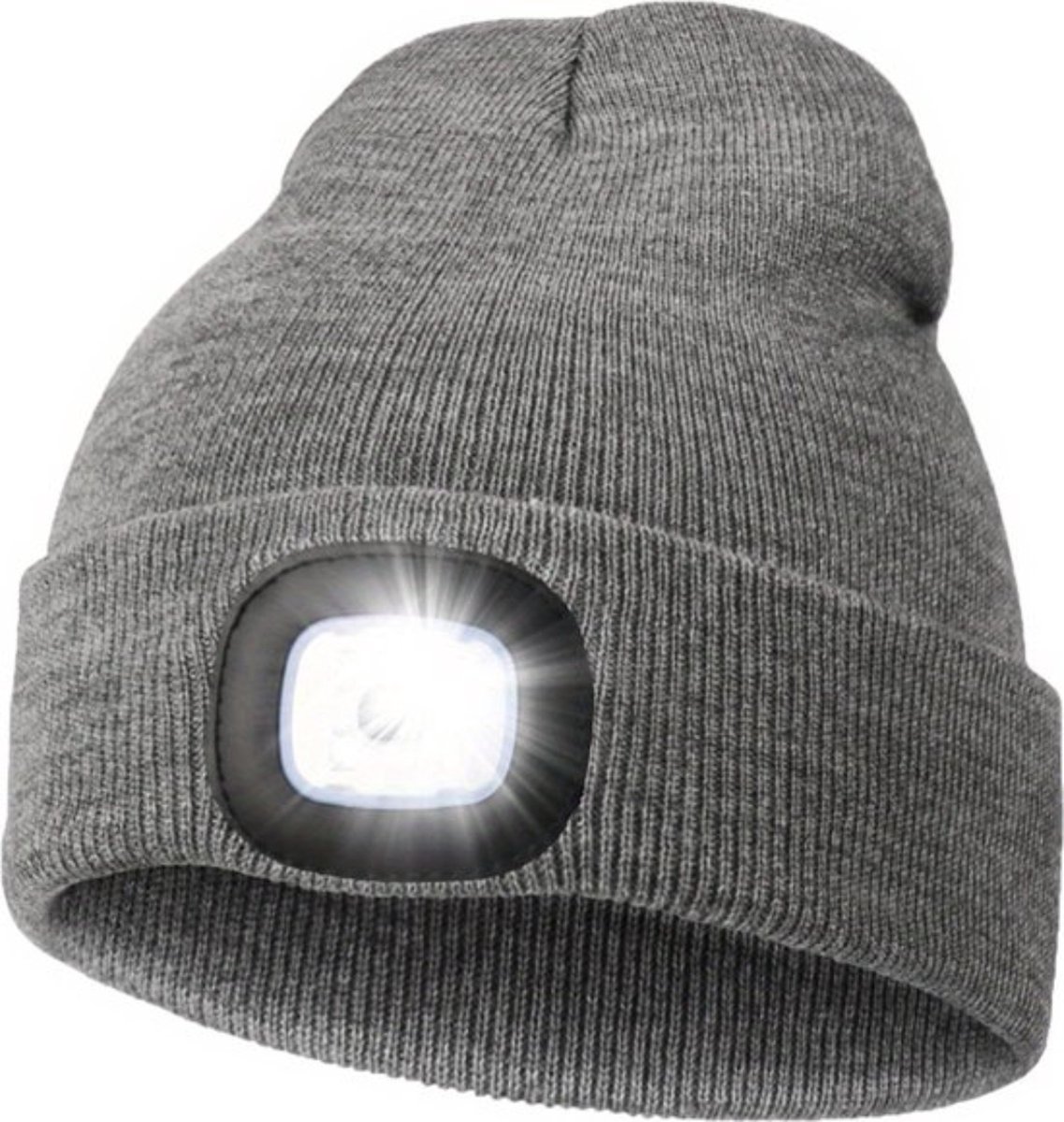 Bovista Wintermuts Heren Dames Volwassenen Muts Ski Mask Ski Masker Winter Masker Met Lamp Grijs
