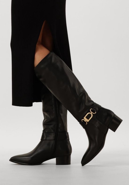 Bottes femmes Notre-V 3292 - Cuir - Femme - Zwart - Taille 40