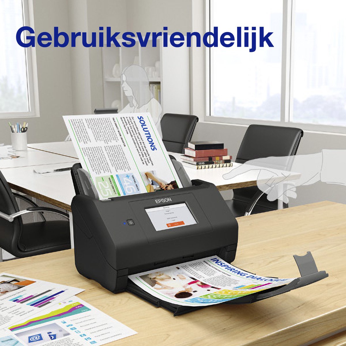 Epson WorkForce ES-580W - A4 Automatische Duplexscanner met Wi-Fi thumbnail 2