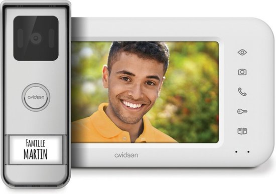 Avidsen Elia Solar Wave intercom met camera - draadloos van Avidsen — afbeelding 4