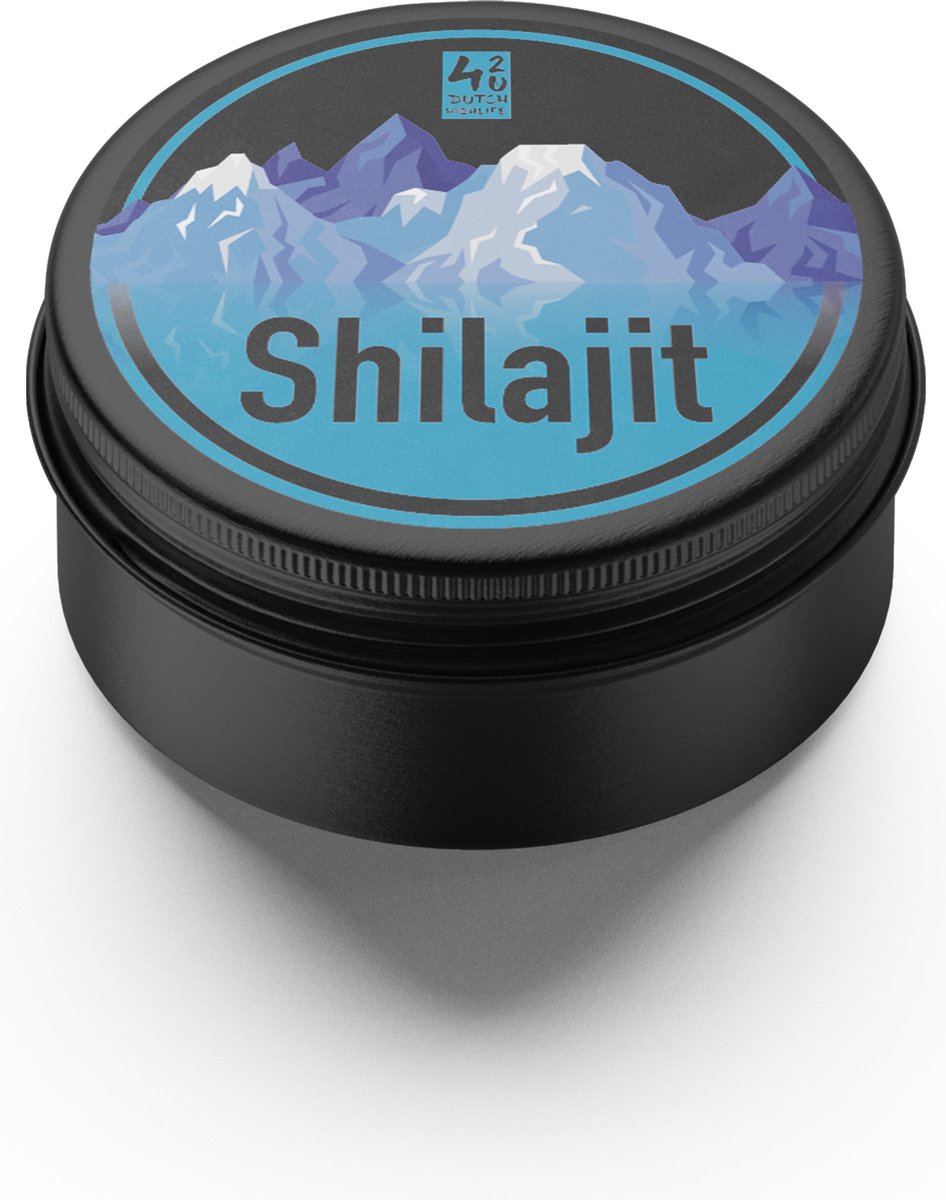 Goedkoopste Shilajit | Himalaya | 82 Fulvinezuur | 25 Gram | Mumijo | Zuiver Product | 420 Dutch Highlife | Natuurlijk Supplement | Bio | Vegan | Organisch