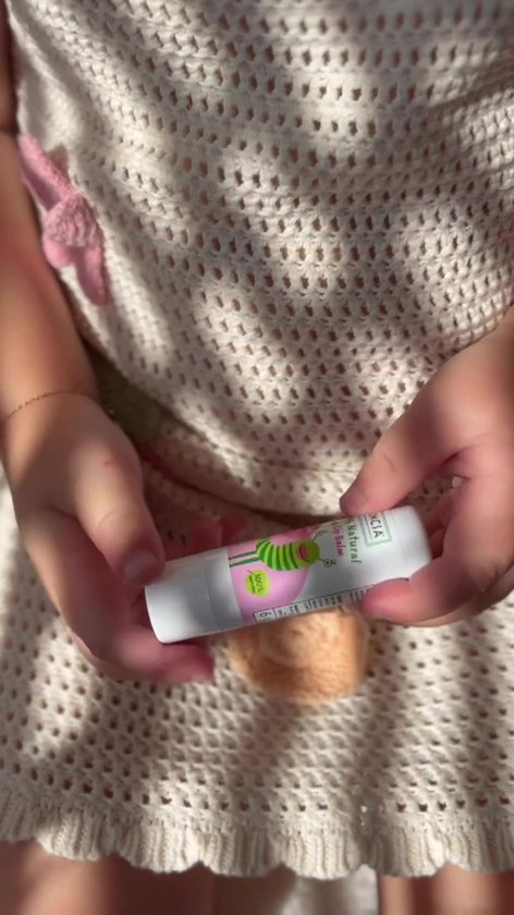 INCIA - Natuurlijke Lippenbalsem Set voor Kinderen - Sinaasappel / Citroen / Aardbei