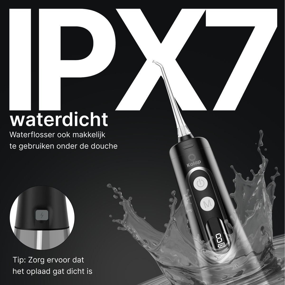 Kolap Waterflosser Midnight Edition thumbnail 6