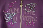 Cardigan Filles Violet Hello Girl Taille 158