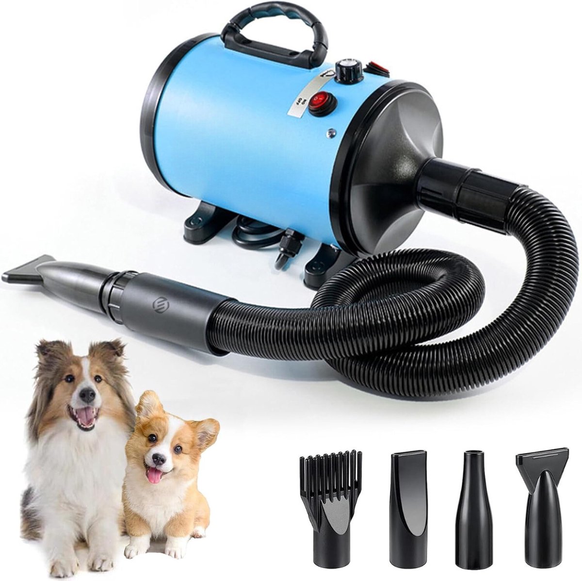 Bol.com Equivera hondenfohn - waterblazer - waterblazer voor honden - hondenfohn waterblazer - honden fohn aanbieding