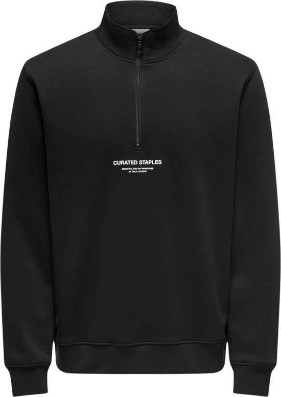 LOAP Heren Sweatshirt Edcar Donkergrijs L MEN S HEALTH