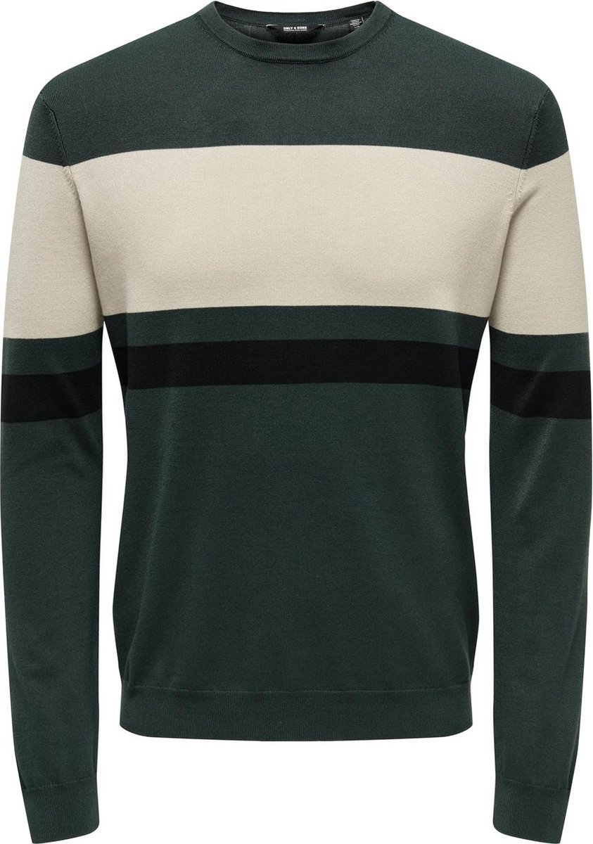 ONLY&SONS - ONSWYLER LIFE REG 14 CB CREW KNIT - Heren - Gebreide truien