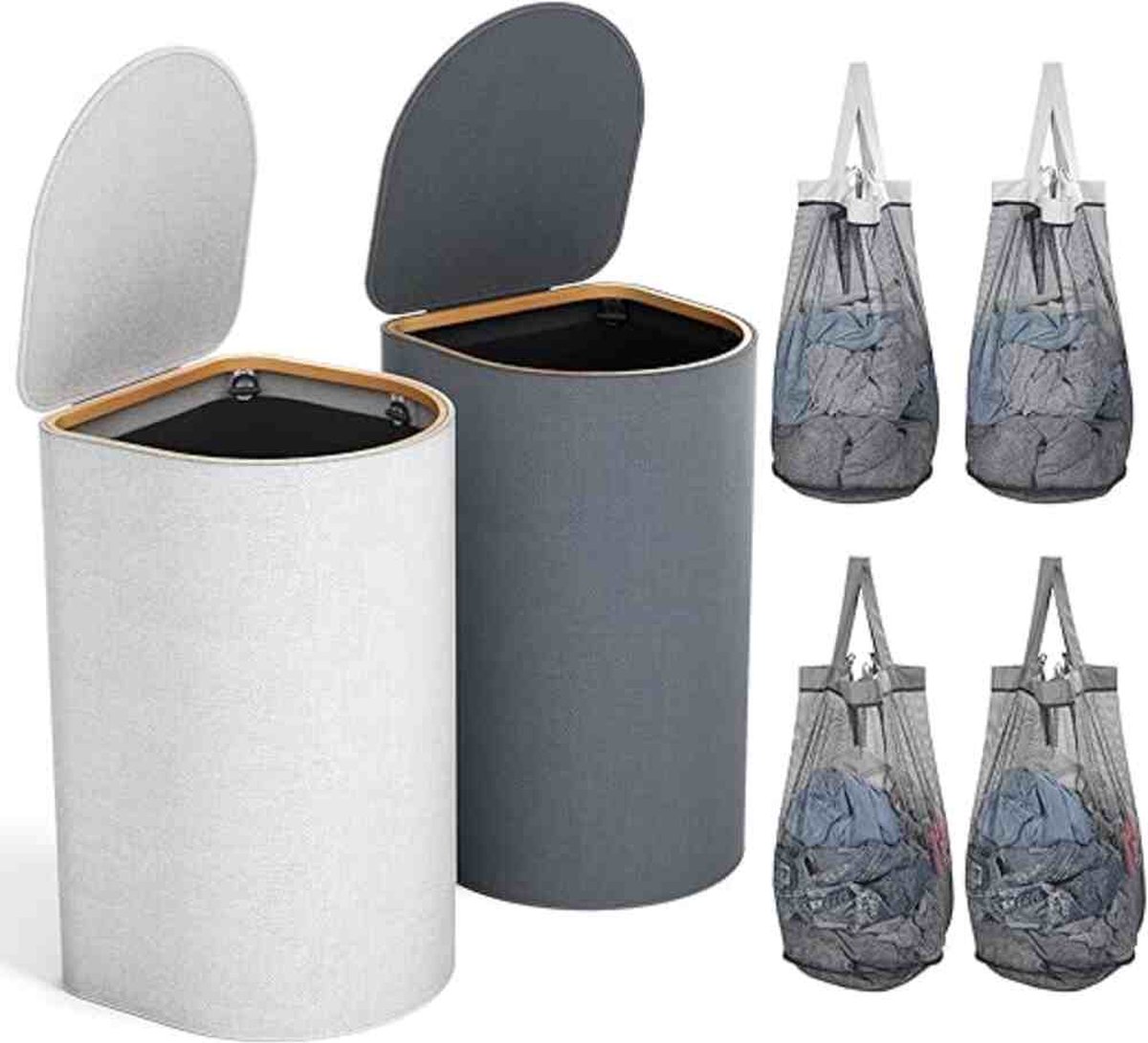 Goedkoopste Equivera Panier à Linge - Wasmand - Was Organizer - Was Sorteerder - Was Mand