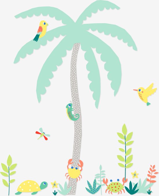 Stickers Vertbaudet Tropical XL