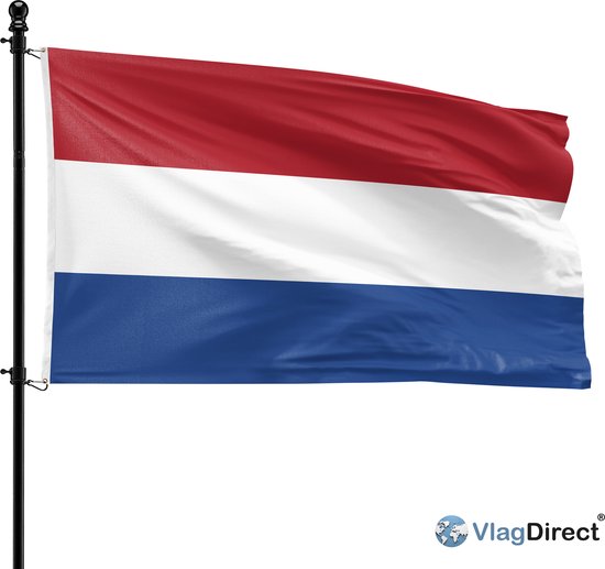 Foto: Vlagdirect nederlandse vlag nederland vlag 90 x 150 cm 