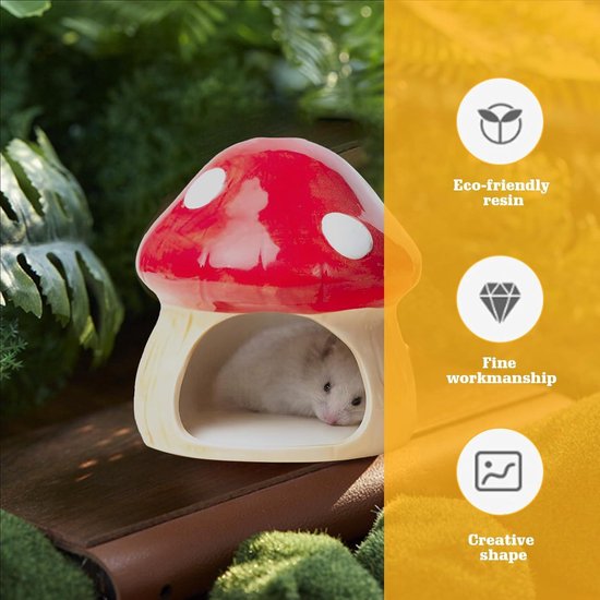 Trixie Hamsterhuis van Keramiek in Terracotta kleur - ook voor Gerbils