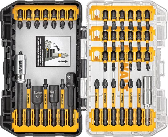 YIYITOOLS Impact Ready FlexTorq Schraubenzieher-Set, 45-teilig – Mit Aufbewahrungssystem