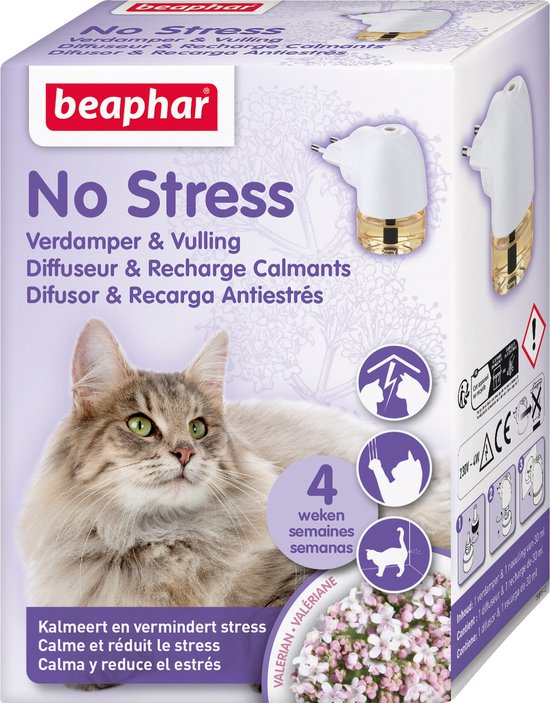 Foto: Beaphar no stress verdamper kat antistressmiddel met vulling 30 ml