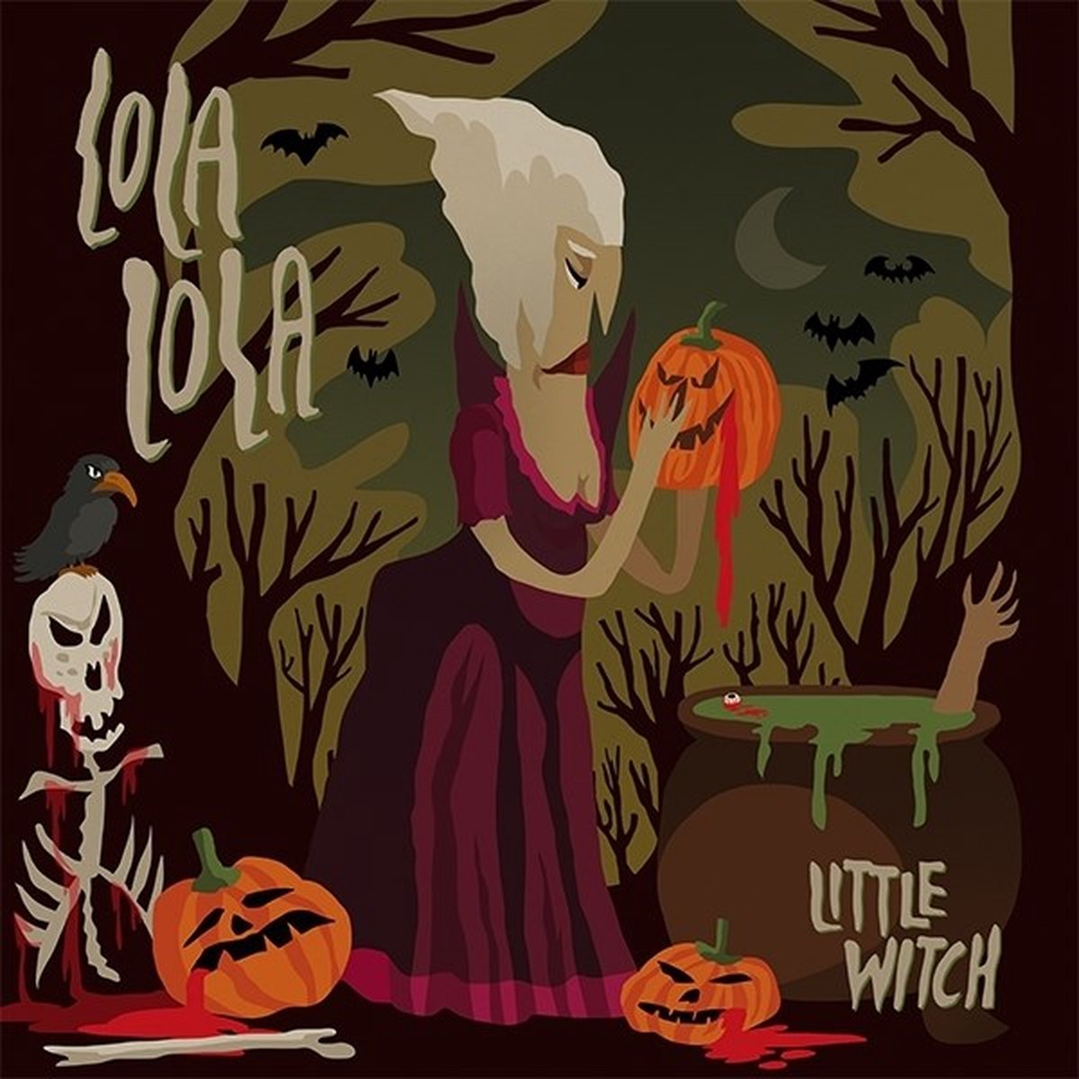 Lola Lola - Little Witch (7" Single) (Coloured Vinyl)