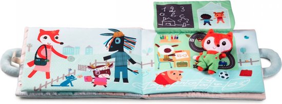 Lilliputiens - Doeboek Goedemorgen Kleine Vos Alice - Boekje Met Herkenbare Dagelijkse Rituelen En Vele Accessoires - Geschikt Vanaf 18 Maanden van Lilliputiens — afbeelding 5