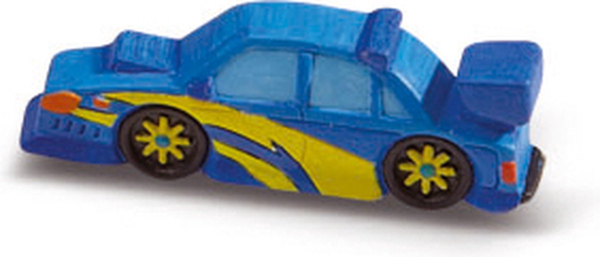 4M Knutselen - Giet En Verf - Racewagen - Creatief Speelgoed - Hobbypakket Gips - 5+ — afbeelding 3